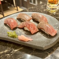 焼肉たまき 京橋店 - ハネシタ肉寿司