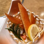 せんざん - ゆでかに酢