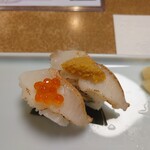 せんざん - おまけの寿司