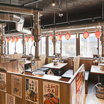 焼肉ホルモン たけ田 - 内観（テーブル）