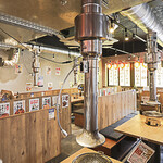 焼肉ホルモン たけ田 - 内観　ボックス席