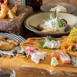 日本酒と旬彩 殿と美 - 料理写真:料理集合