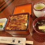 うなぎ 桜家 - うなぎ重箱(1匹)