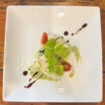 餃子専門丸虎 - ジェノベーゼの冷製餃子