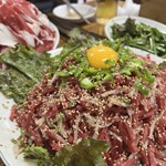 백제정육점 - ユッケ＆チャドルバギセット