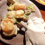 創菜酒膳 肴蔵 - ぷりぷり海老のマヨネーズ和え