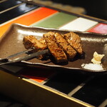 イタリアン チャイナバル村塾 - 北海道産サーロインの牛串