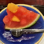 奈良 而今 - 西瓜とマンゴー（太陽のタマゴ）