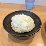 横浜淡麗らぁ麺 川上 - ライス（150円）