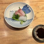 炭火割烹 蔓ききょう - お刺身