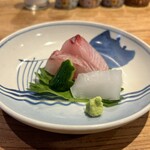 炭火割烹 蔓ききょう - お刺身