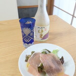 都寿司 - 大手門・吟醸・生（埼玉県さいたま市岩槻区），お通し