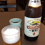 瀬戸内味覚処 芸州 本店 - キリン一番搾り瓶ビール