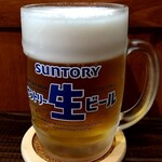 俺の中華たなか家 - 「サントリートリプル生中ジョッキ」は、ジョッキ冷え❄冷え❄ビールも冷え❄冷え❄超絶☆旨し(*^^*)d