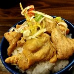 俺の中華たなか家 - 「半ライス」に「ホルモン」を移設トッピング⤴️