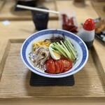 豚骨らーめん まる龍 - 冷やし中華 800円