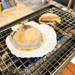 博多豊一 - 帆立と鮑