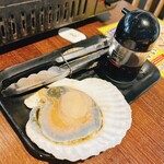 博多豊一 - 帆立焼き