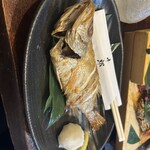 越後一会 十郎 - ノドグロの塩焼き
                                脂が乗ってとても美味しい