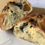 人舟 - レモン酵母ミントチョコ　断面