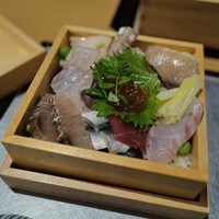 日本料理 吉備膳 - 見事な、ちらし寿司