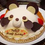 アンテノール - お店の人に「お祝いプレートはお付けしますか？」と聞かれて「シャンシャン、7歳、happybirthday」とお願いしたかったけど恥ずかしくて「happybirthday、7歳」とだけお願いしたら・・・