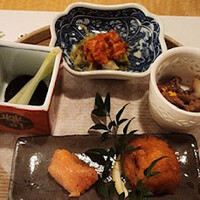 対馬のどぐろとイカ活き造り 博多 魚蔵 都ホテル店 - 