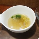 キッチン ブルー グローブ - 最後のスープ