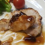 キッチン ブルー グローブ - 残り少ないソテー