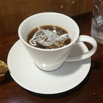 キッチン ブルー グローブ - ホワイトコーヒーにします