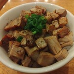 らーめんはや川 - チャーシュー飯