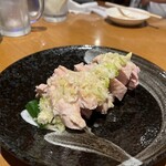 中国料理 百楽 - 蒸し鶏ネギ塩ソース