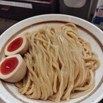 つけめん屋 赤羽京介  - 魚介つけ麺(300g)＋味玉