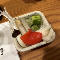 里葉亭 - ぬか漬け