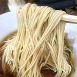 中華そば 今野 - 麺も好み