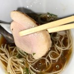 中華そば 今野 - 鴨肉まいうー