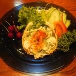 惣門 - ほぐし身たっぷりカニサラダ