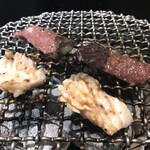 初代吉田 - 上、ハツ、下、上ミノ。