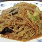 成明茶楼 - 野菜炒麺