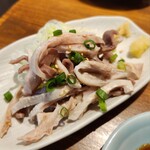炭火焼肉ホルモンさわいし - ガツ刺し