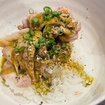 紅ズワイガニらぁ麺 まるはち屋 - 