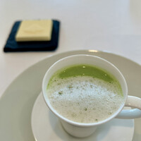 レストラン・モリエール - クレソンと蕪のポタージュ