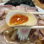 月の家 - 味玉　優しい味付けでたまごの旨味を感じれる