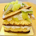 パティスリー リョーコ - ミルフィーユメロンシャンティ@7200円