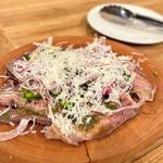 テアトロ ピッコロ - 低温調理牛タンカルパッチョ（1408円税込）