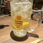 鶏と炭火 トリマラン赤坂 - メガハイボール