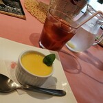 シェガーノ - 自家製プリン美味しかったです♪