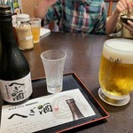 小嶋屋総本店 長岡喜多町店 - まずはノドを