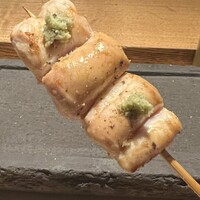 焼鳥 市松 - わさび焼き