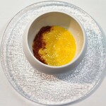 ウシマル - ②【朝採れ自家菜園のとうもろこしのスープ】メニュー外